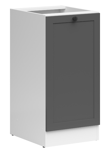 Szafka kuchenna dolna Junona Line 50 cm prawa grafit 75357