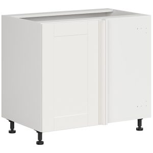 Szafka kuchenna dolna narożna Edan prawa biała zabudowuje naroże 105×60 cm 510192 Szafka kuchenna dolna narożna Edan prawa biała zabudowuje naroże 105×60 cm 510192