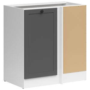 Szafka kuchenna dolna narożna Junona Line prawa grafit zabudowuje naroże 100×60 cm 75360 Szafka kuchenna dolna narożna Junona Line prawa grafit zabudowuje naroże 100×60 cm 75360