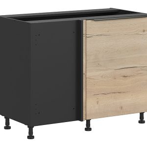 Szafka kuchenna dolna narożna Sole L6 lewa dąb halifax natura zabudowuje naroże 120×60 cm 56578 Szafka kuchenna dolna narożna Sole L6 lewa dąb halifax natura zabudowuje naroże 120×60 cm 56578