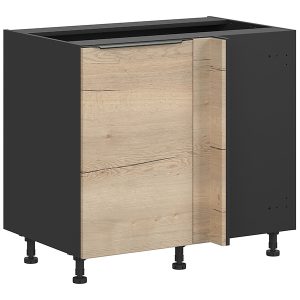 Szafka kuchenna dolna narożna Sole L6 prawa dąb halifax natura zabudowuje naroże 110×65 cm 56577 Szafka kuchenna dolna narożna Sole L6 prawa dąb halifax natura zabudowuje naroże 110×65 cm 56577