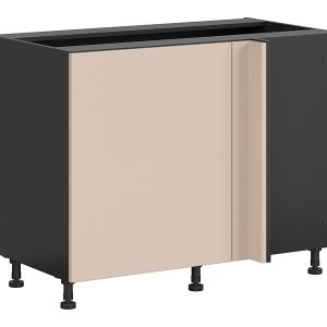 Szafka kuchenna dolna narożna Tabes_2 prawa migdałowy beż zabudowuje naroże 125×65 cm 1101656 Szafka kuchenna dolna narożna Tabes_2 prawa migdałowy beż zabudowuje naroże 125×65 cm 1101656