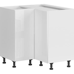 Szafka kuchenna dolna narożna Top Line 90 cm biały połysk 36972 Szafka kuchenna dolna narożna Top Line 90 cm biały połysk 36972