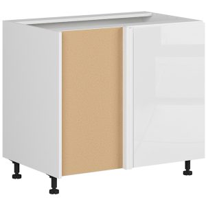 Szafka kuchenna dolna narożna Top Line lewa biały połysk zabudowuje naroże 105×60 cm 91395 Szafka kuchenna dolna narożna Top Line lewa biały połysk zabudowuje naroże 105×60 cm 91395