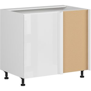 Szafka kuchenna dolna narożna Top Line prawa biały połysk zabudowuje naroże 105×60 cm 91396 Szafka kuchenna dolna narożna Top Line prawa biały połysk zabudowuje naroże 105×60 cm 91396