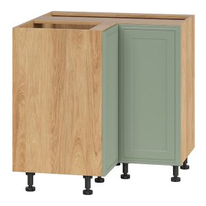 Szafka kuchenna dolna narożna Verdi 90 cm dąb hikora/szałwia mat 926362 Szafka kuchenna dolna narożna Verdi 90 cm dąb hikora/szałwia mat 926362