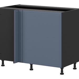 Szafka kuchenna dolna narożna Verdi lewa mistyczny mat zabudowuje naroże 125×65 cm 56997
