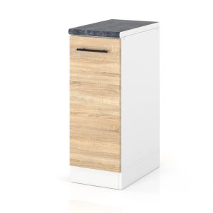 Szafka kuchenna dolna nowoczesna 30cm spremium dąb sonoma 377749