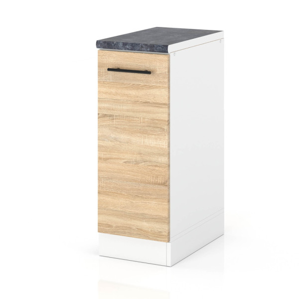 Szafka kuchenna dolna nowoczesna 30cm spremium dąb sonoma 377749