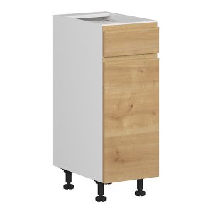 Szafka kuchenna dolna Sole 30 cm lewa z szufladami cichy domyk dąb arlington 382584 Szafka kuchenna dolna Sole 30 cm lewa z szufladami cichy domyk dąb arlington 382584
