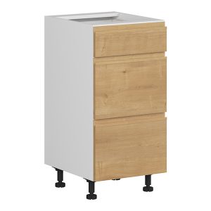 Szafka kuchenna dolna Sole 40 cm z szufladami cichy domyk dąb arlington 382617 Szafka kuchenna dolna Sole 40 cm z szufladami cichy domyk dąb arlington 382617