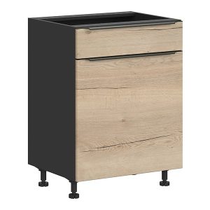 Szafka kuchenna dolna Sole L6 60 cm prawa dąb halifax natura 56547 Szafka kuchenna dolna Sole L6 60 cm prawa dąb halifax natura 56547