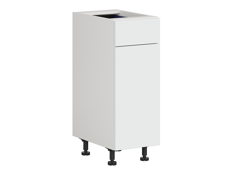 Szafka kuchenna dolna Top Line 2 30 cm lewa z szufladą cichy domyk śnieżny super mat 389494