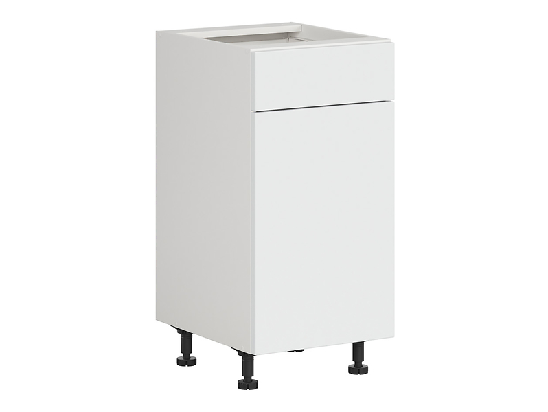 Szafka kuchenna dolna Top Line 2 40 cm lewa z szufladą cichy domyk śnieżny super mat 389496