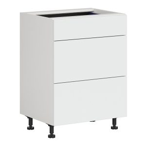 Szafka kuchenna dolna Top Line 2 60 cm z szufladami cichy domyk śnieżny super mat 389509 Szafka kuchenna dolna Top Line 2 60 cm z szufladami cichy domyk śnieżny super mat 389509