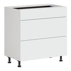 Szafka kuchenna dolna Top Line 2 80 cm z szufladami cichy domyk śnieżny super mat 389511 Szafka kuchenna dolna Top Line 2 80 cm z szufladami cichy domyk śnieżny super mat 389511