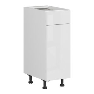 Szafka kuchenna dolna Top Line 30 cm lewa z szufladą cichy domyk biały połysk 383776 Szafka kuchenna dolna Top Line 30 cm lewa z szufladą cichy domyk biały połysk 383776
