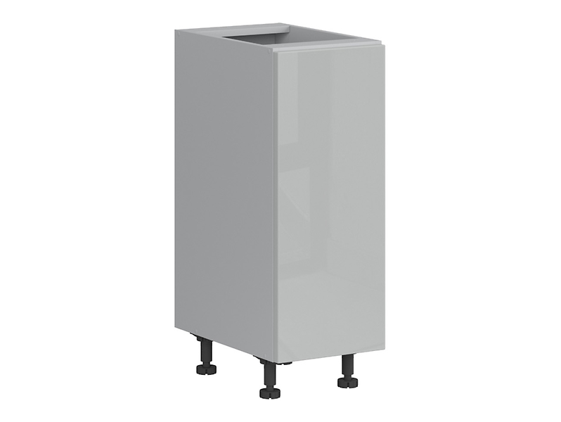 Szafka kuchenna dolna Top Line 30 cm z koszem cargo szary połysk 36752