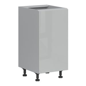 Szafka kuchenna dolna Top Line 40 cm prawa szary połysk 36958