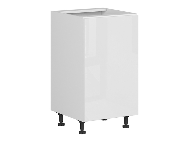 Szafka kuchenna dolna Top Line 45 cm prawa biały połysk 36961