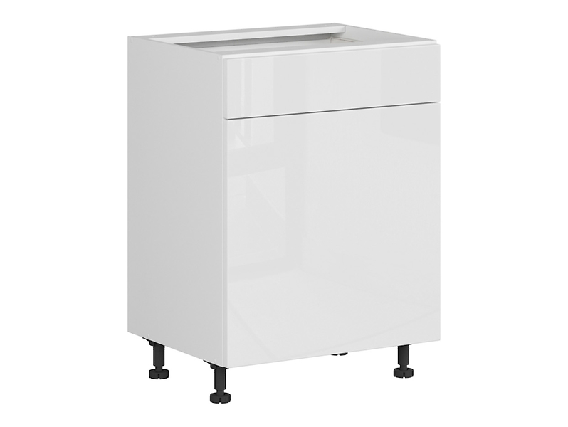Szafka kuchenna dolna Top Line 60 cm lewa biały połysk 796286