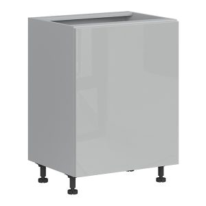 Szafka kuchenna dolna Top Line 60 cm lewa szary połysk 36967
