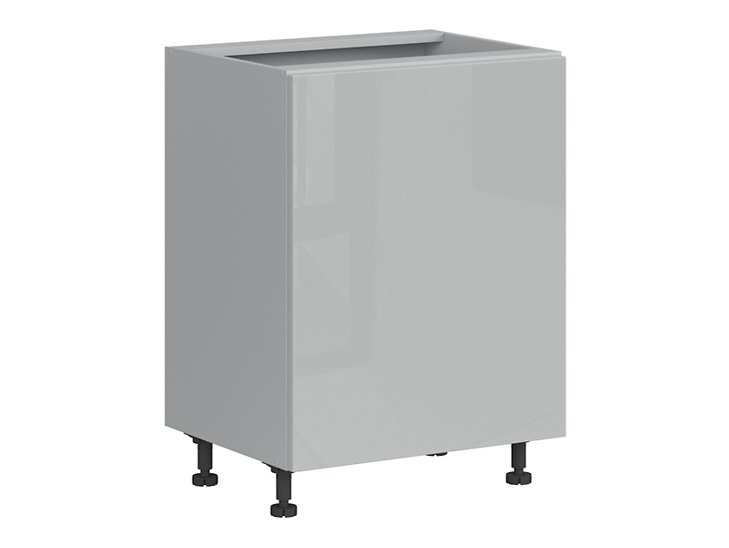 Szafka kuchenna dolna Top Line 60 cm lewa szary połysk 36967