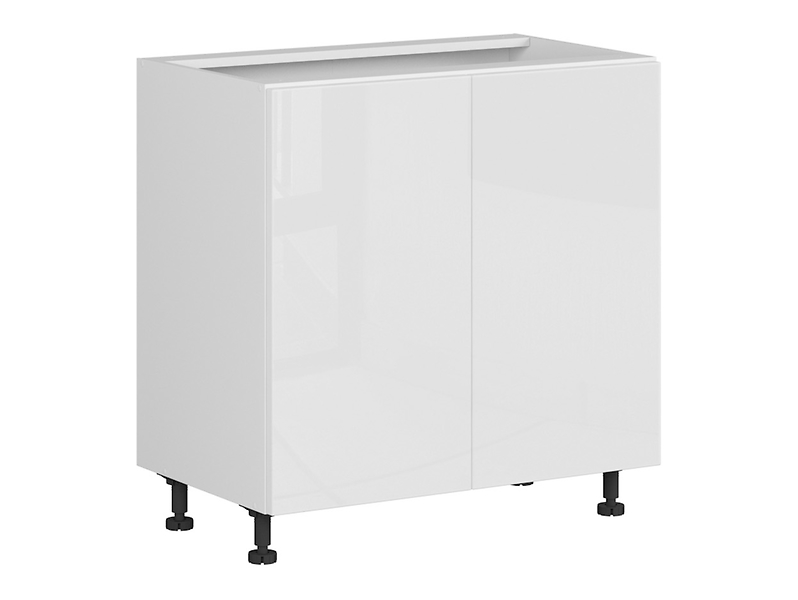 Szafka kuchenna dolna Top Line 80 cm dwudrzwiowa biały połysk 38565