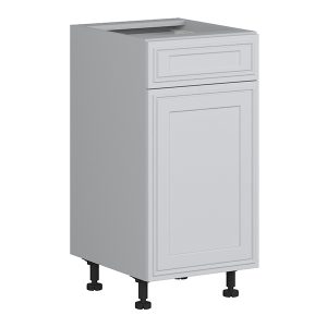 Szafka kuchenna dolna Verdi 40 cm prawa z szufladą cichy domyk jasny szary mat 382024 Szafka kuchenna dolna Verdi 40 cm prawa z szufladą cichy domyk jasny szary mat 382024