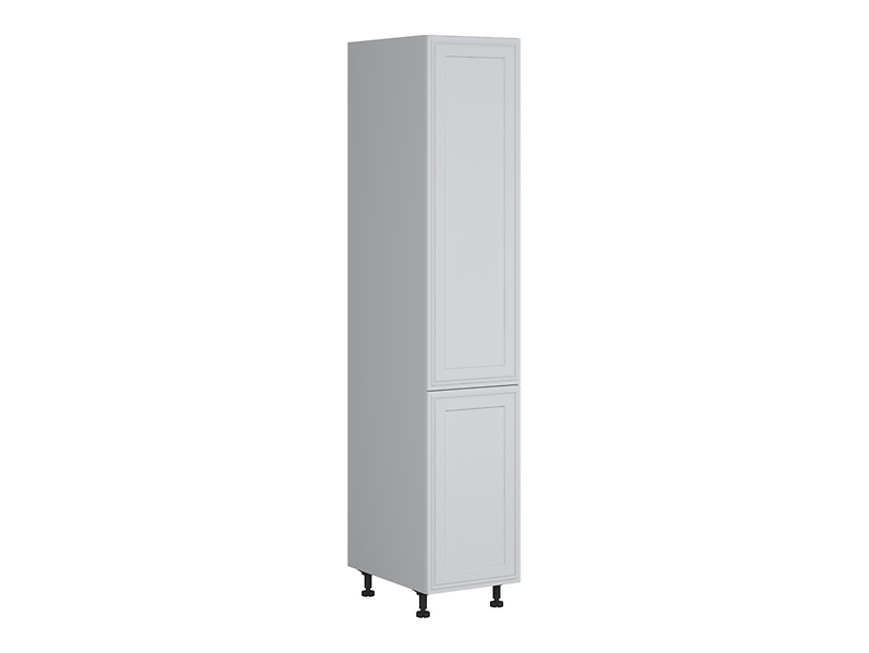 Szafka kuchenna dolna Verdi 40 cm wysoka lewa jasny szary mat 46943