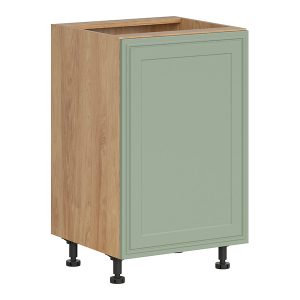Szafka kuchenna dolna Verdi 50 cm prawa dąb hikora/szałwia mat 926387 Szafka kuchenna dolna Verdi 50 cm prawa dąb hikora/szałwia mat 926387