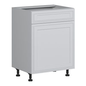 Szafka kuchenna dolna Verdi 60 cm prawa jasny szary mat/szary grenola 760328
